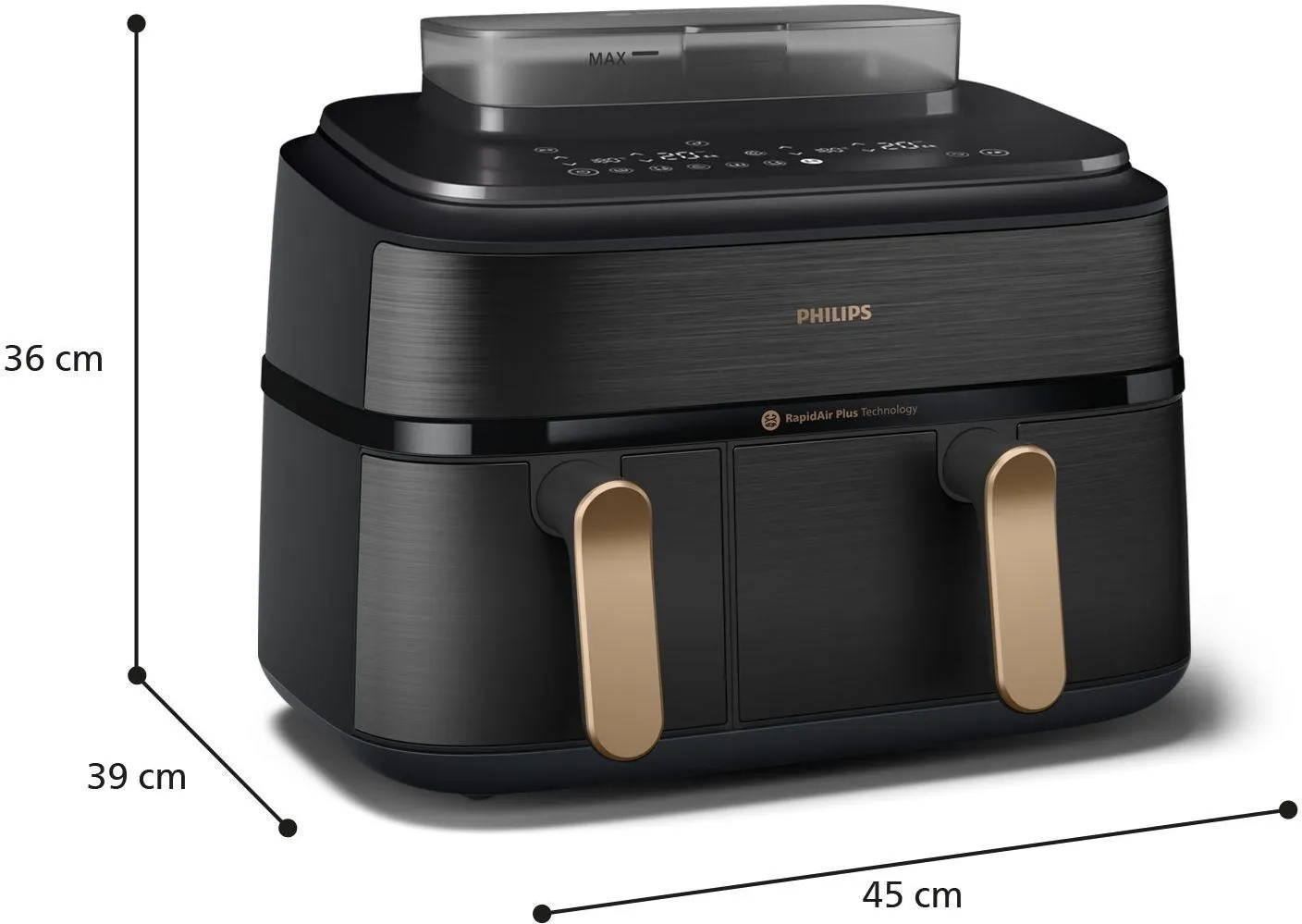Фритюрница Philips Series 5000 Ovi Dual Basket NA552/00