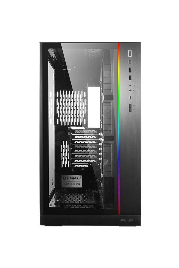 Корпус E-ATX Lian Li PC-O11 Dynamic XL ROG (O11DXLS) чёрный серебристый