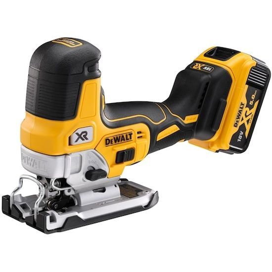 Аккумуляторный бесщеточный лобзик DeWALT DCS335P2 в кейсе, с 2 аккум и ЗУ