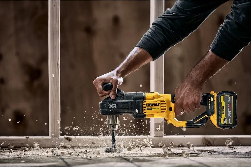 Аккумуляторная угловая дрель DeWalt DCD444N-XJ, без АКБ и ЗУ