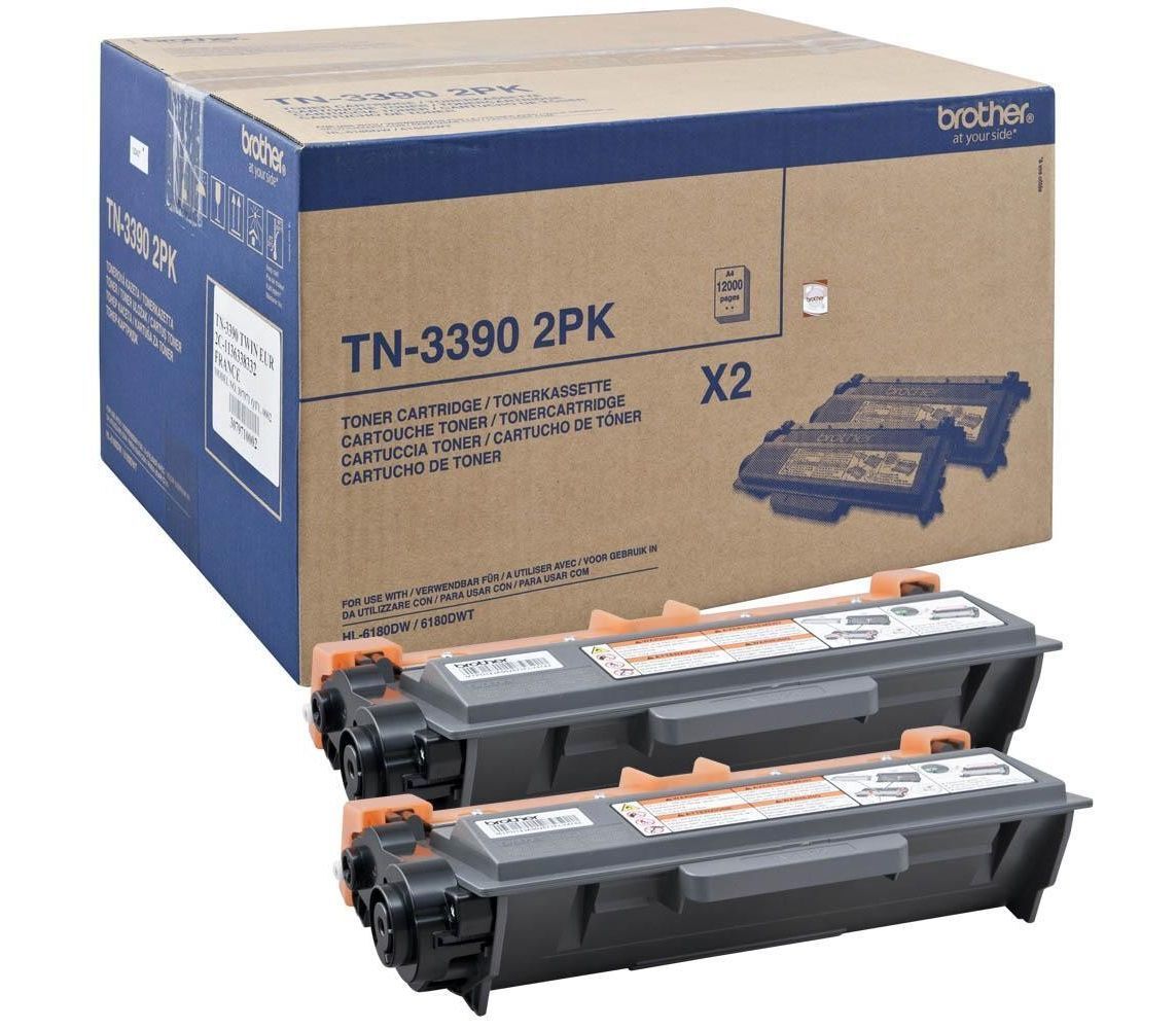 Картридж Brother TN-3390 TWIN черный 2шт.