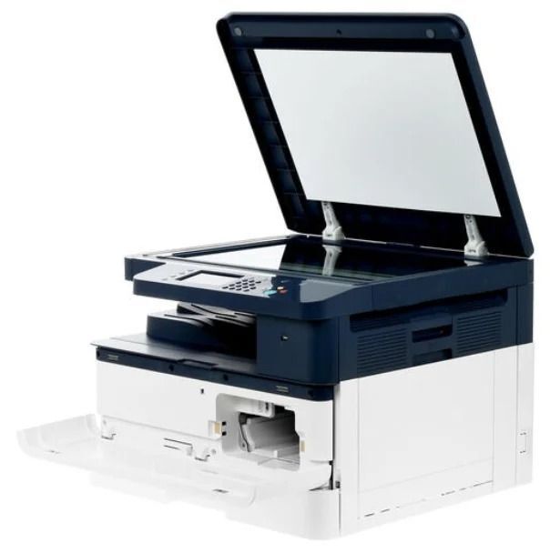 МФУ лазерное Xerox B1025DN, ч/б, A3, белый/синий