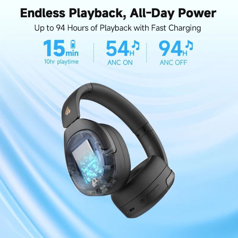 Наушники беспроводные Edifier W830NB черный