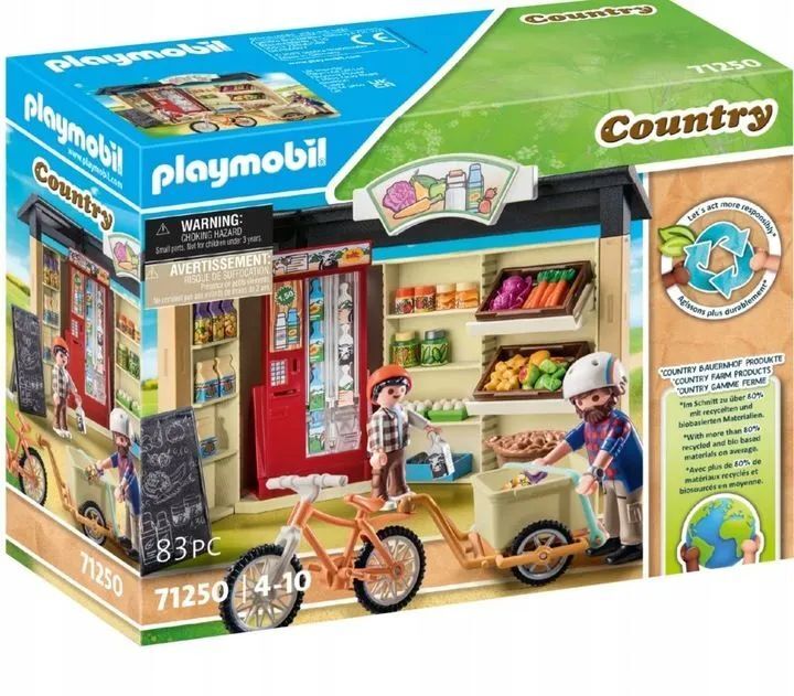Конструктор Playmobil Country - Загородный дачный круглосуточный Магазин 24/7 - Плеймобиль 71250