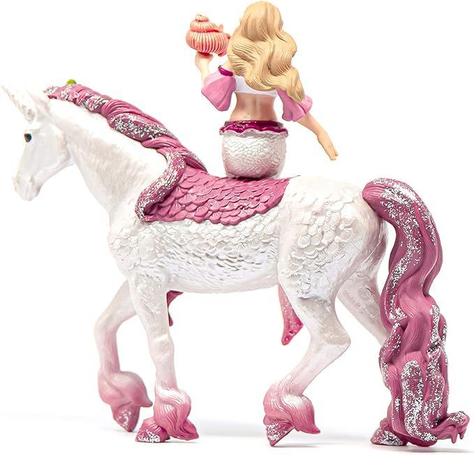 Мир эльфов Schleich - Русалка Фей на подводном единороге 70593