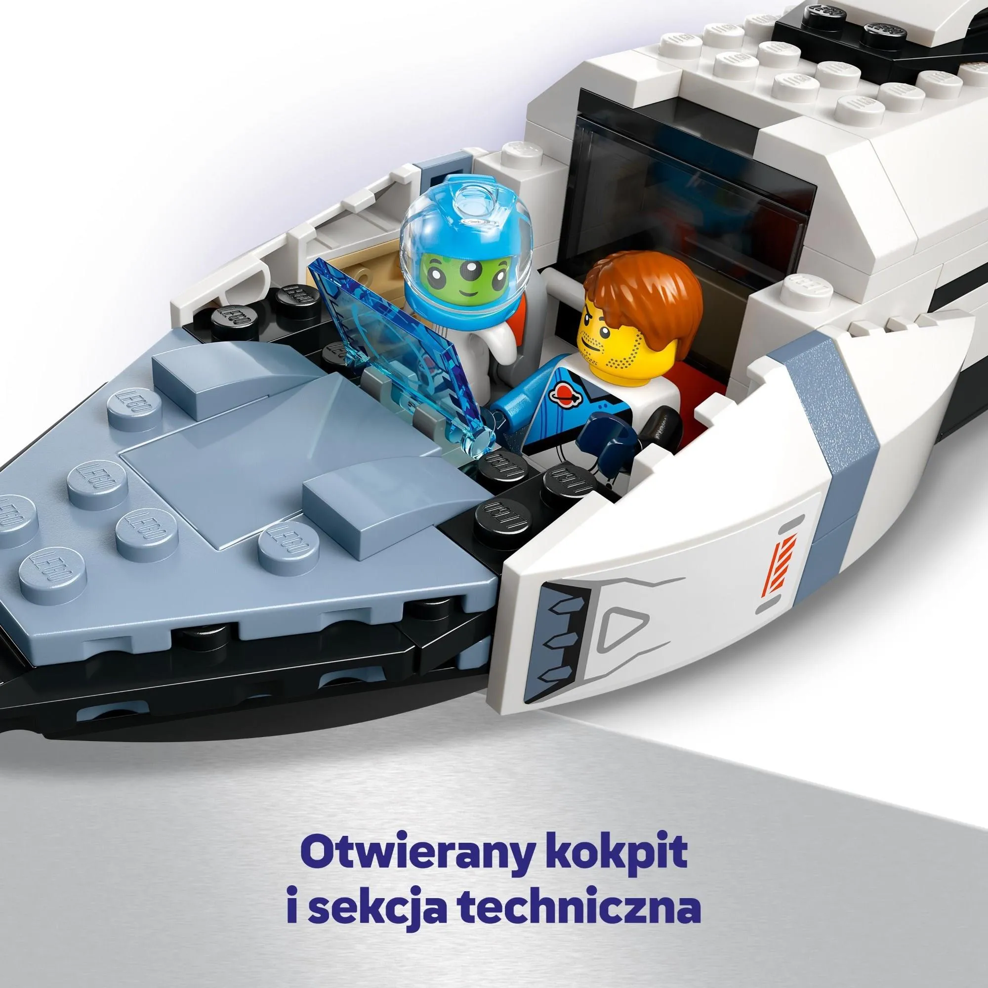 Конструктор LEGO City 60446 Модульный галактический космический корабль