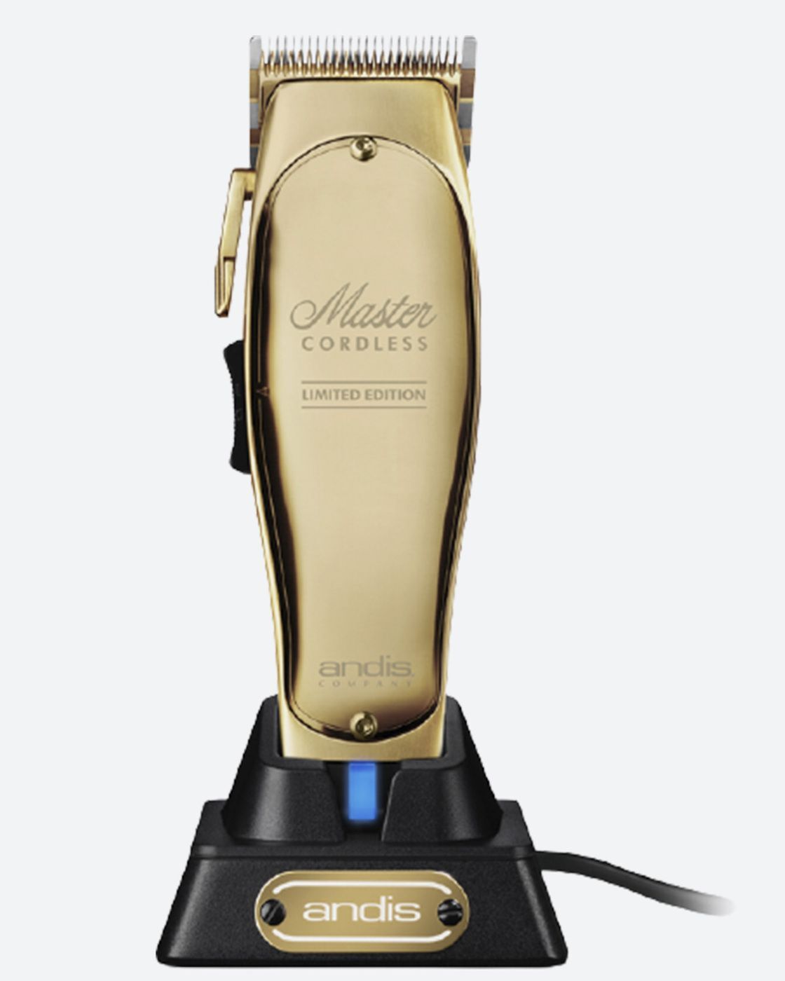 Аккумуляторно-сетевая машинка для стрижки Andis MLC Master Cordless Gold Limited Edition 12545