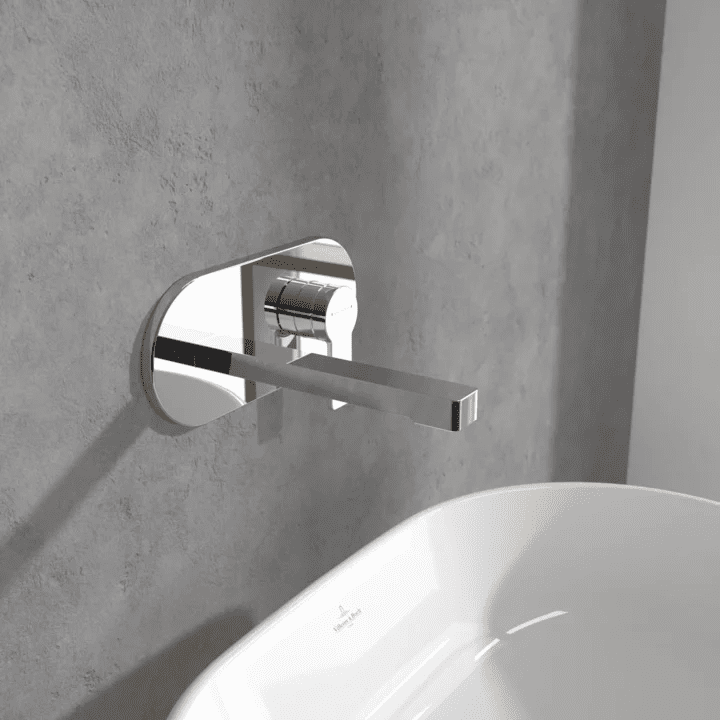 Настенныйсмеситель для раковины Villeroy & Boch Architectura хром TVW10311211061