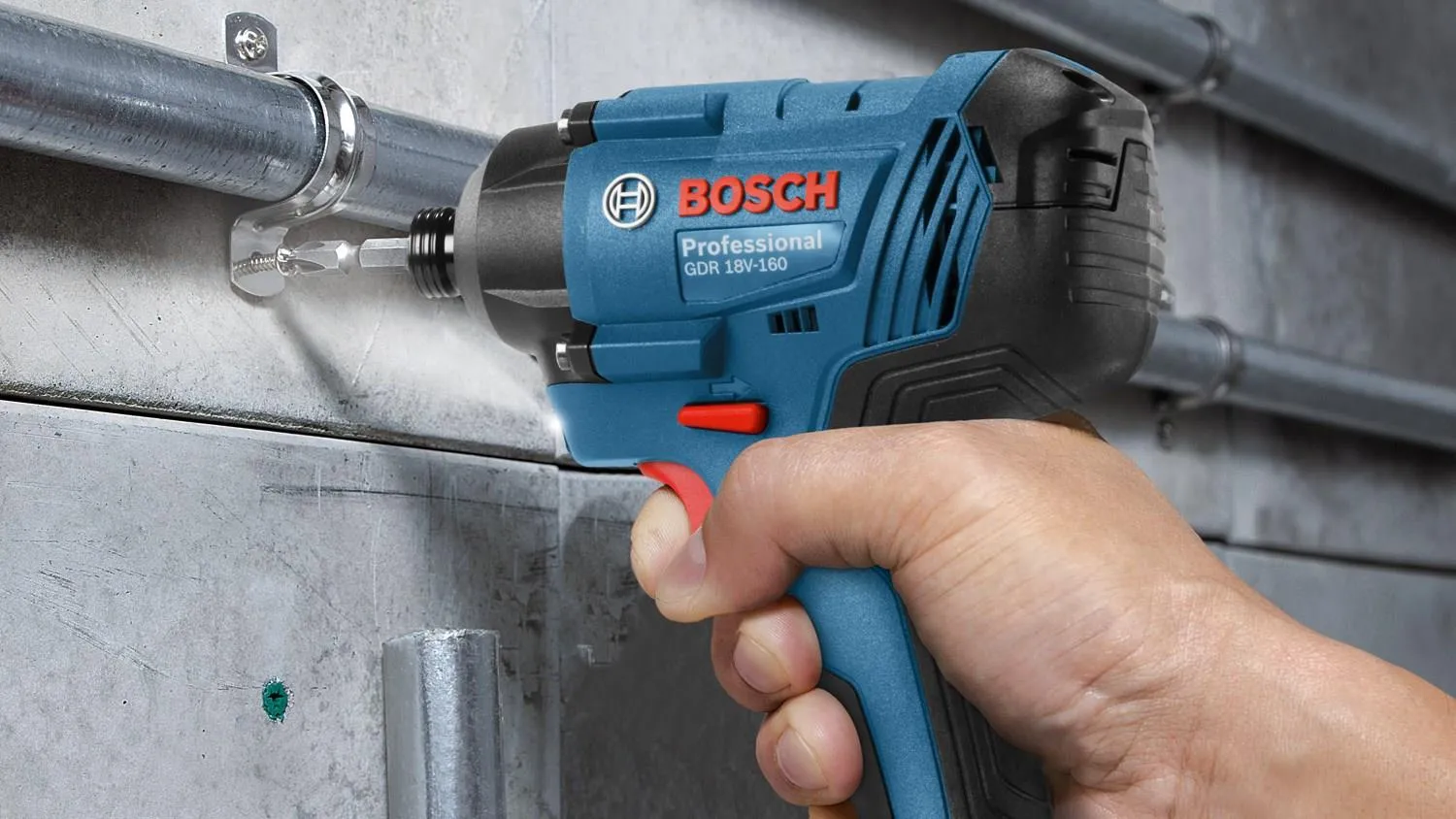 Ударный шуруповёрт Bosch GDR 180-LI Professional 06019G5123