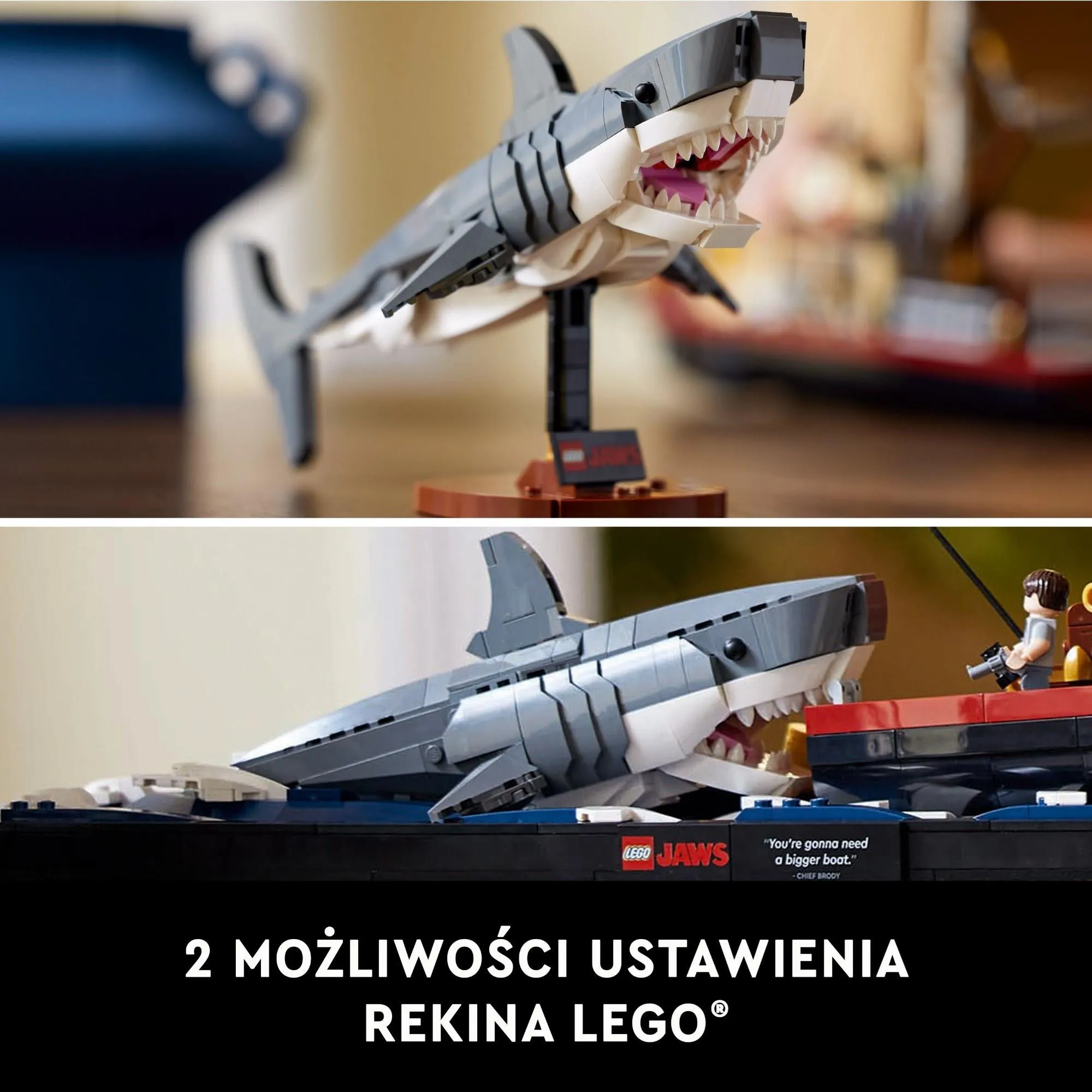 Конструктор LEGO Ideas 21350 Челюсти