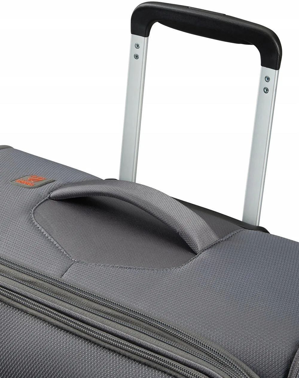 American Tourister Summerfunk Titanium Grey Большой расширяемый чемодан серый 110л