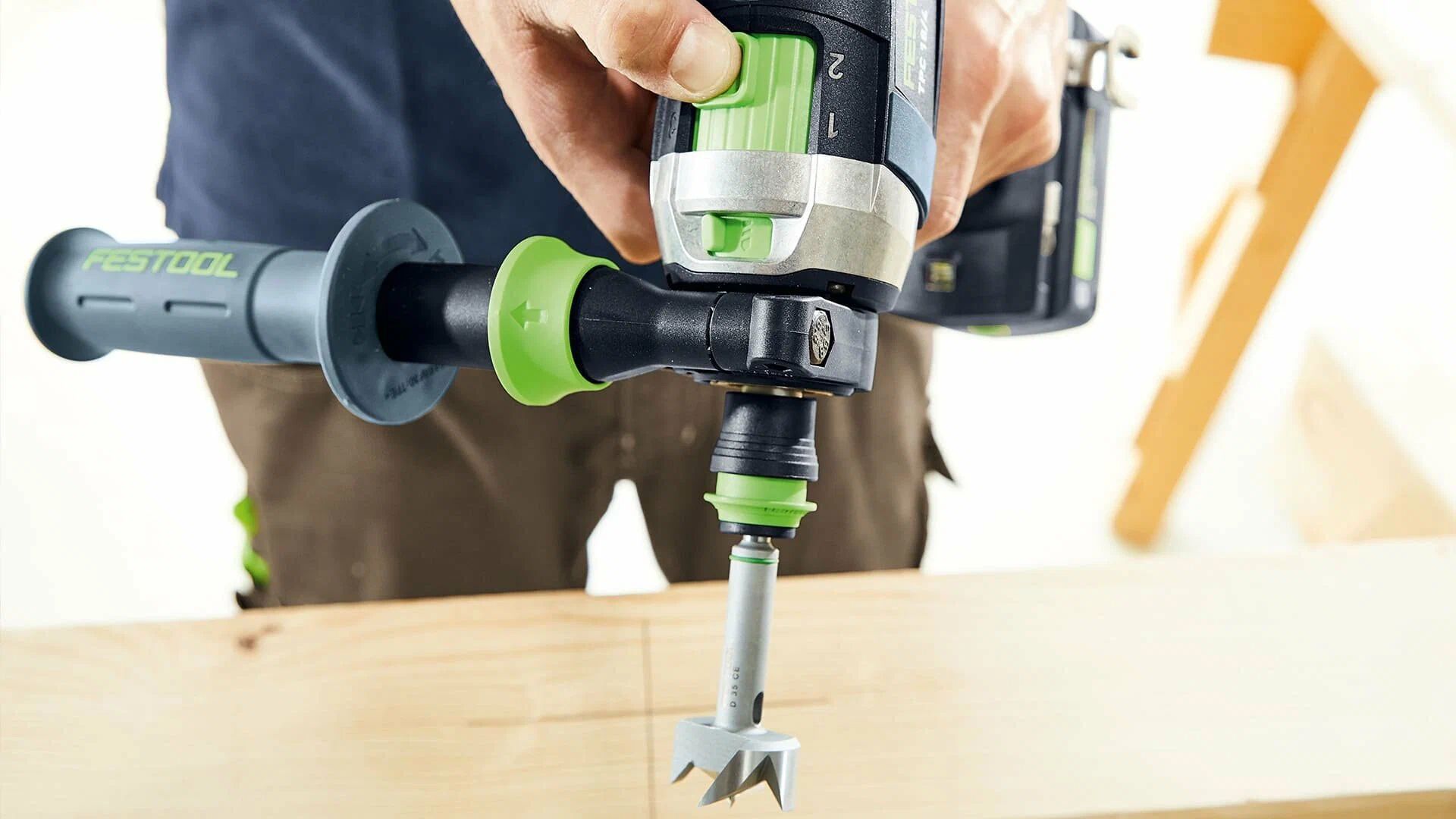 Аккумуляторная ударная дрель-шуруповёрт FESTOOL QUADRIVE TPC 18/4 I-Basic 575604