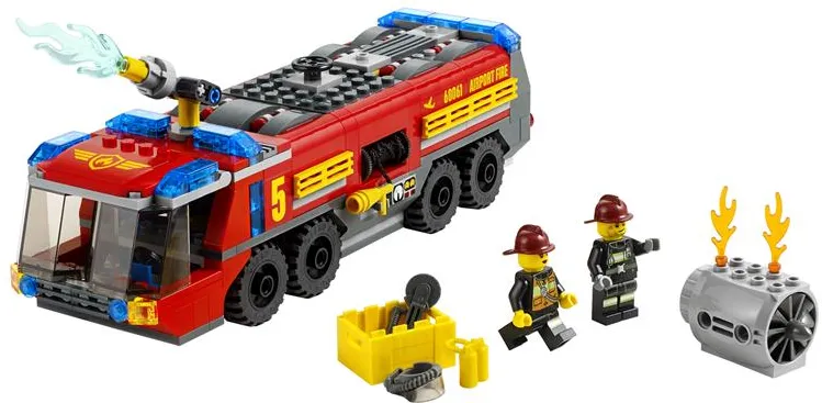 Конструктор LEGO City 60061 Аэродромная пожарная машина