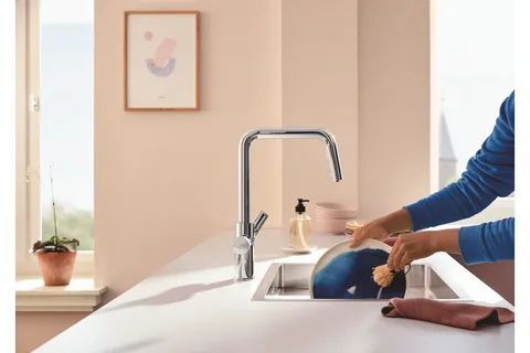 Смеситель для кухни с фильтром из активированного угляGrohe Blue Pure Start Set 30596000