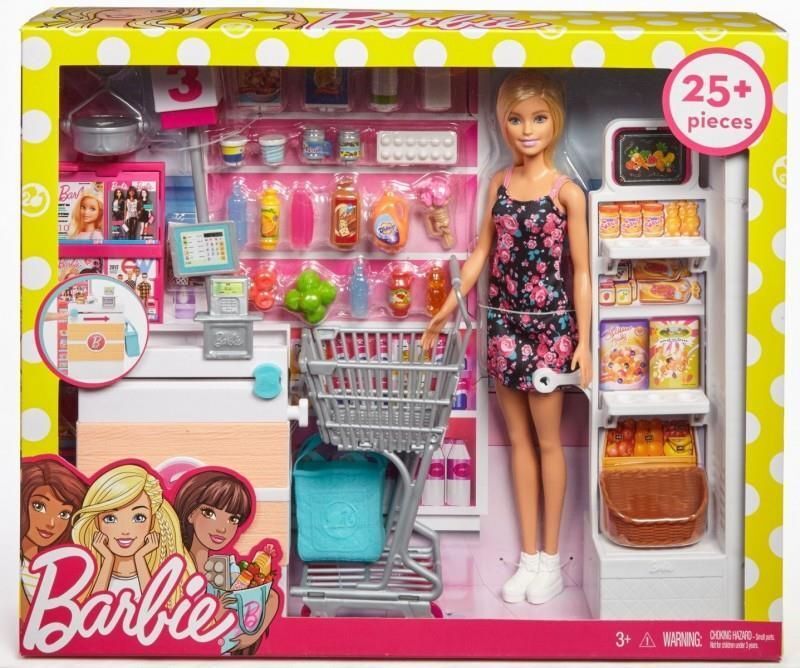 Набор Barbie Супермаркет FRP01