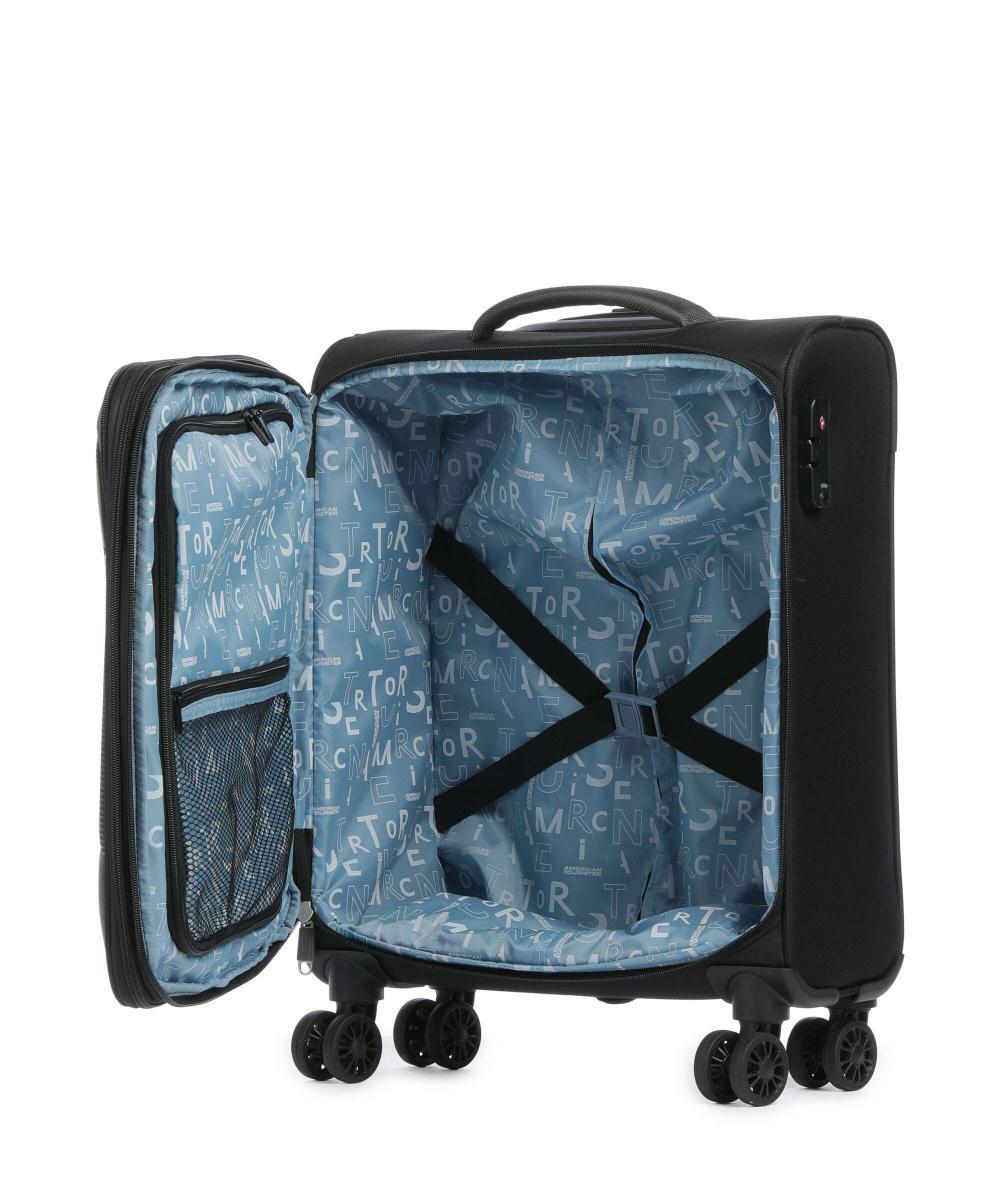 American Tourister Pulsonic Чемодан черный 55 см 40л
