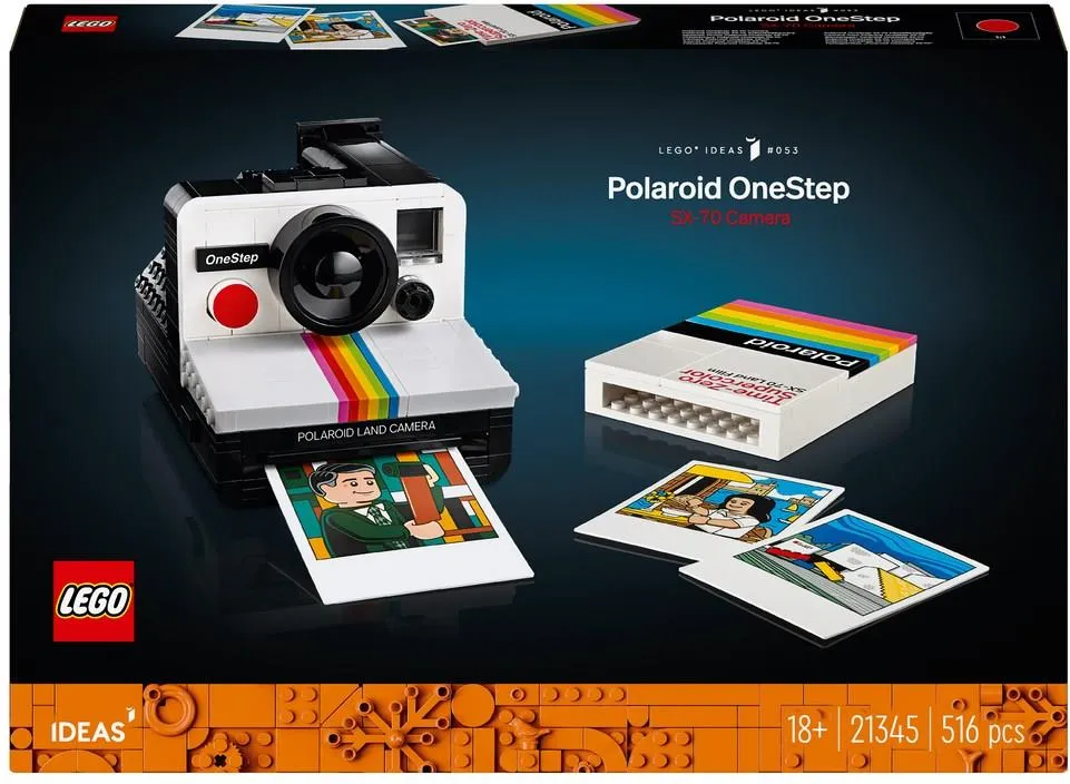 LEGO Ideas 21345 Фотоаппарат Polaroid OneStep SX-70