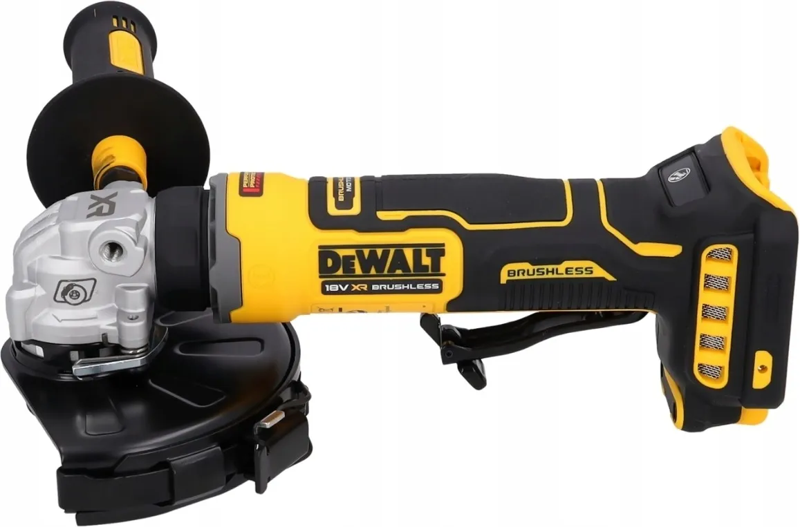 Аккумуляторная угловая шлифмашина (УШМ) DeWalt DCG404NT, без АКБ и ЗУ, в кейсе TSTAK