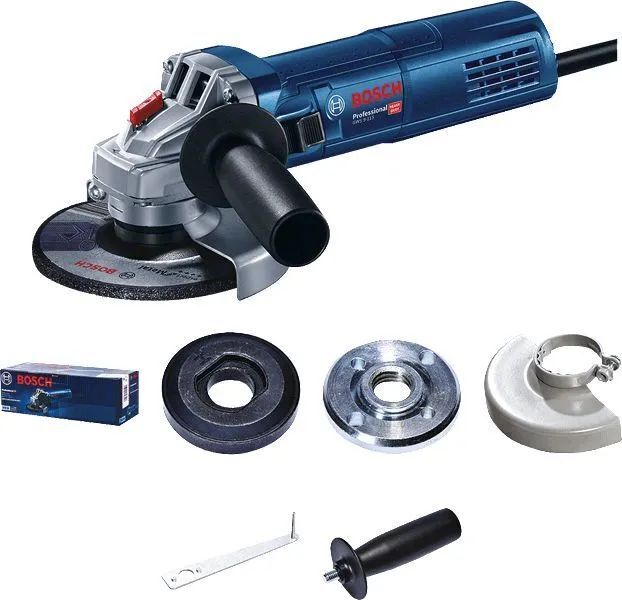 Угловая шлифмашина Bosch GWS 9-115, 900Вт, 115мм, (0601396006)