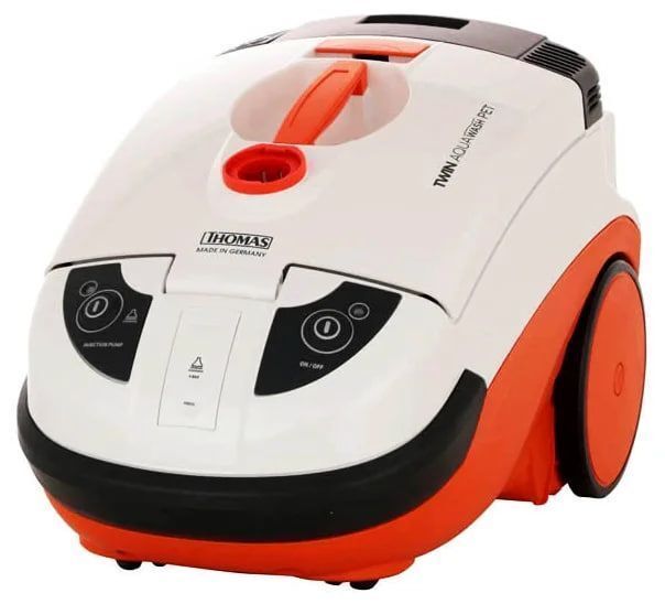 Пылесос Thomas Twin Aquawash Pet, белый/оранжевый
