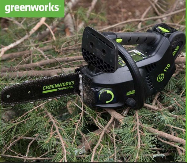 Аккумуляторная пила Greenworks GD40TCSK2