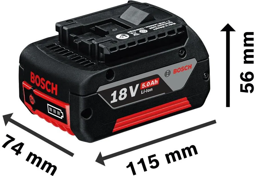 Аккумулятор Bosch GBA 18V 5.0Ah Professional 1600A002U5