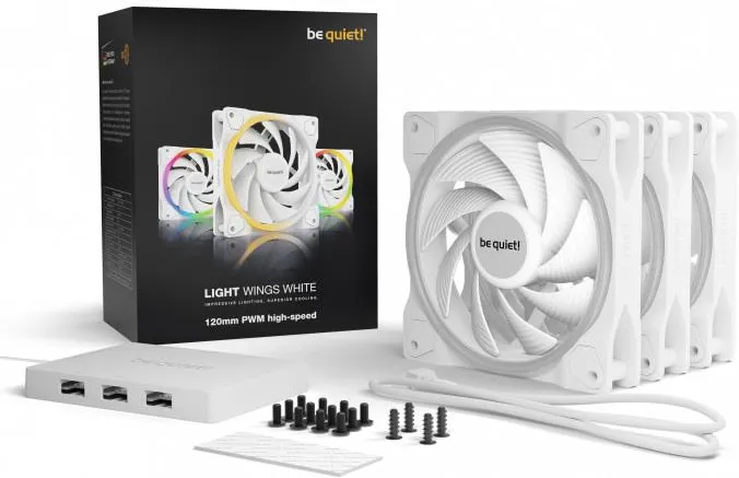Кулер для корпуса Be Quiet! Light Wings 120mm PWM high-speed ARGB