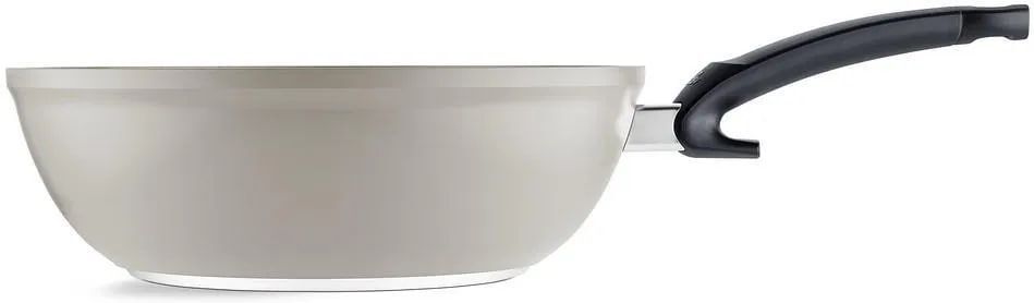Керамическая антипригарная сковорода/вок Fissler Ceratal Classic 30 см (100820301000)
