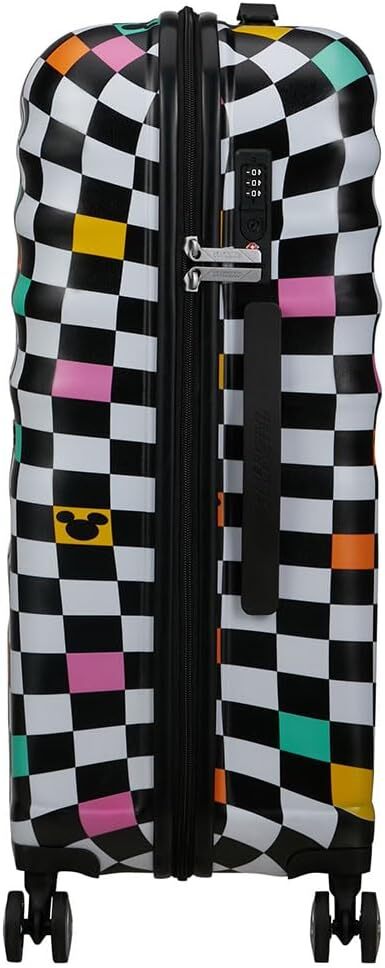 American Tourist Wavebreaker Disney FL - Spinner M чемодан, 67 см, 64 л Mickey Check