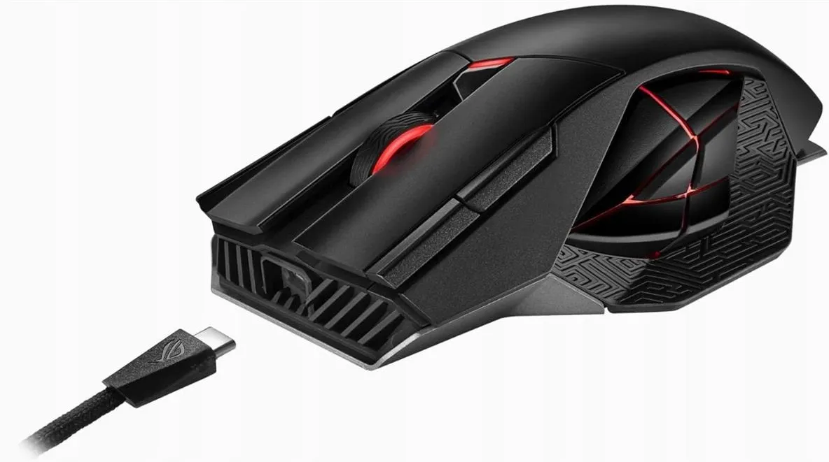 Игровая мышь Asus ROG Spatha черный (90MP00A1-B0UA00)