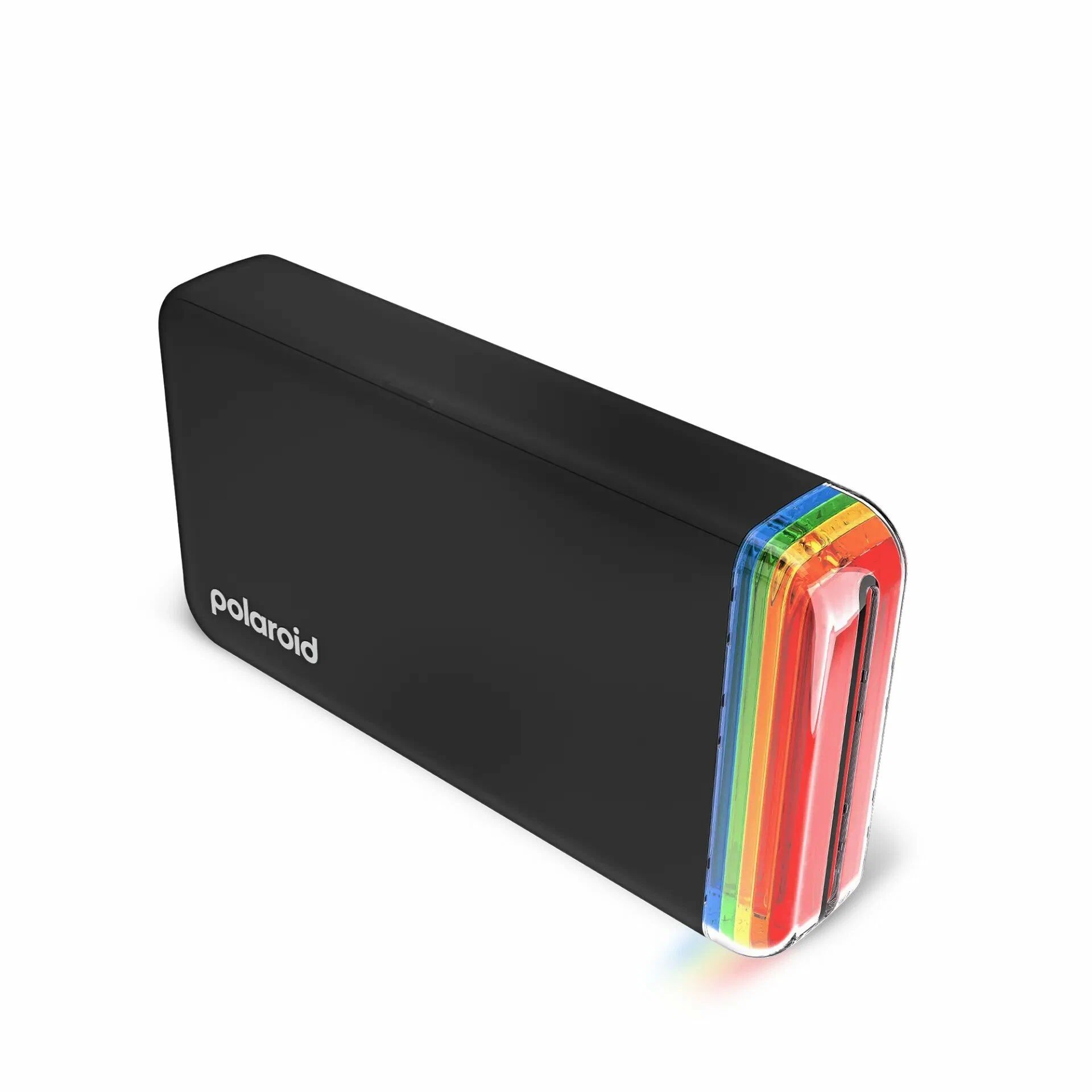 Фотопринтер компактный POLAROID Hi-print + 40 карточек (E-box) черный