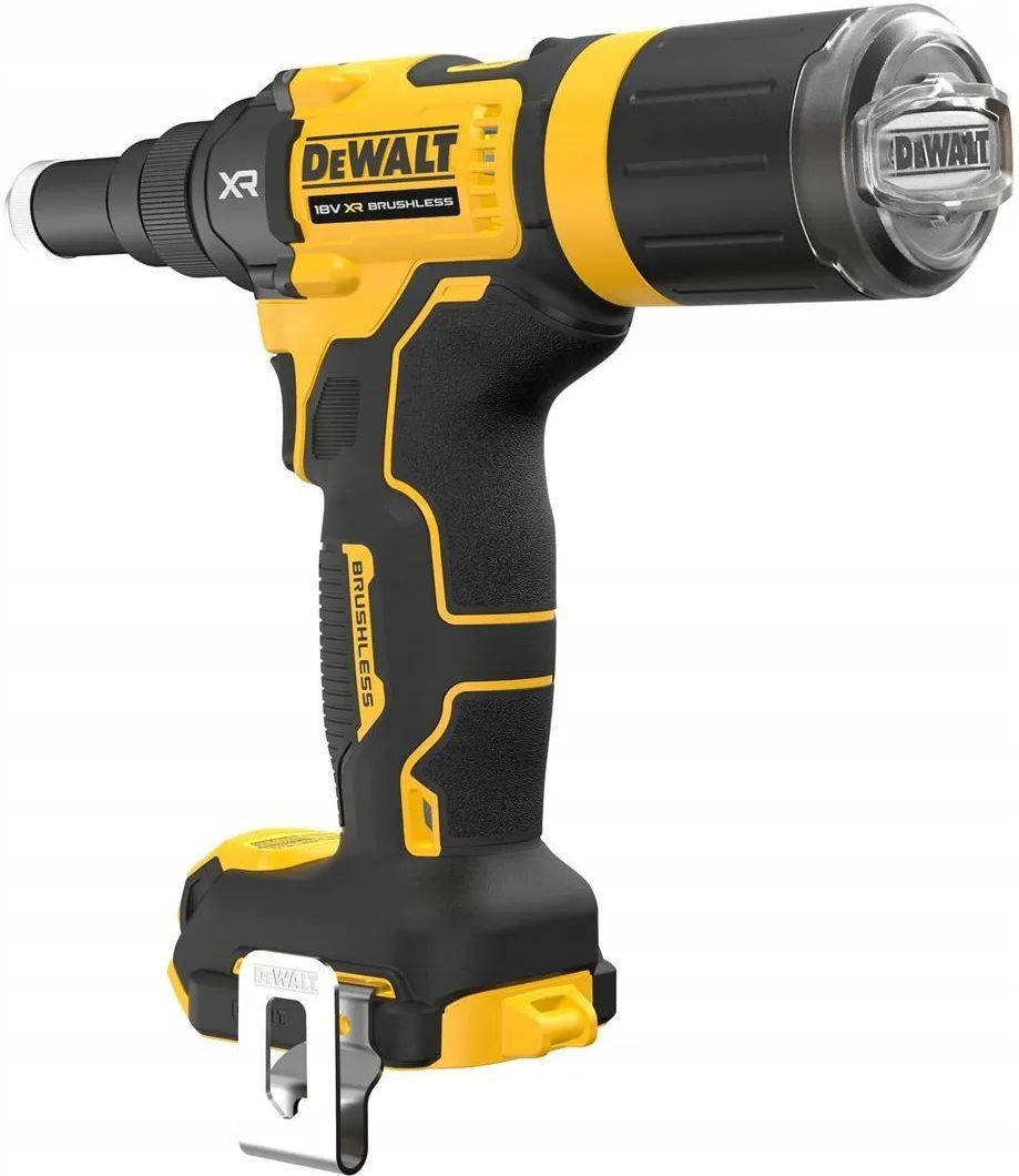 Аккумуляторная нитевязь DeWalt DCF403NT-XJ 18V XR для алюминиевых и стальных отрывных заклепок без АКБ и ЗУ