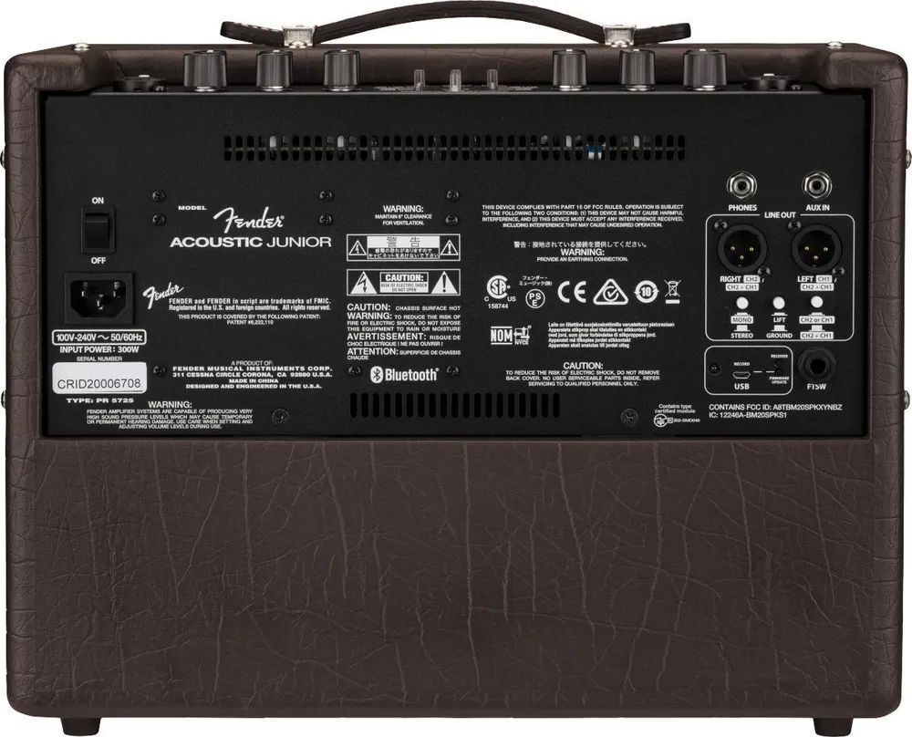 Комбоусилитель FENDER Acoustic Junior GO Dark Brown