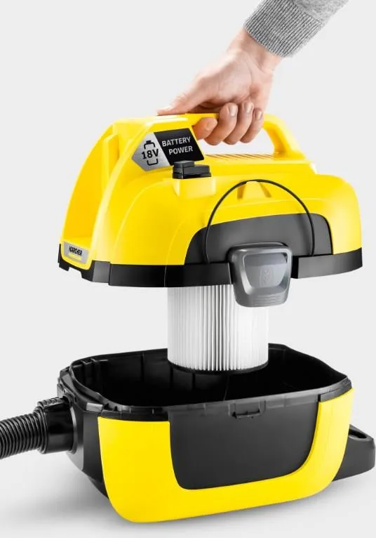 Пылесос KARCHER WD 1 Compact Battery 1.198-300.0