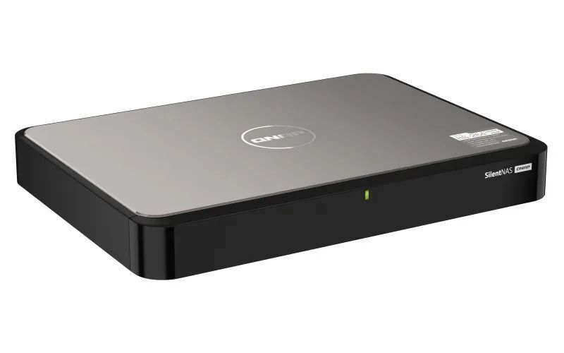Сетевое хранилище QNAP HS-264-8G черный/серый