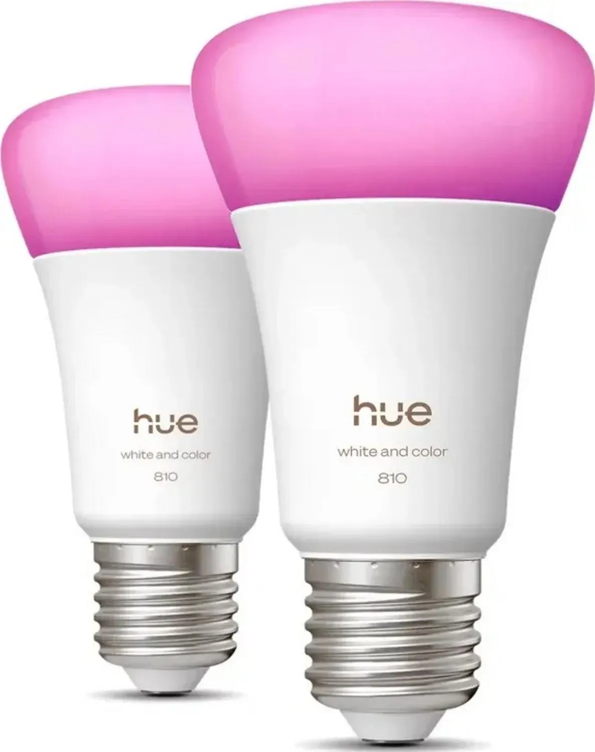 Комплект PHILIPS HUE White and Color Ambiance A60 E27 810 2шт. 929003853405