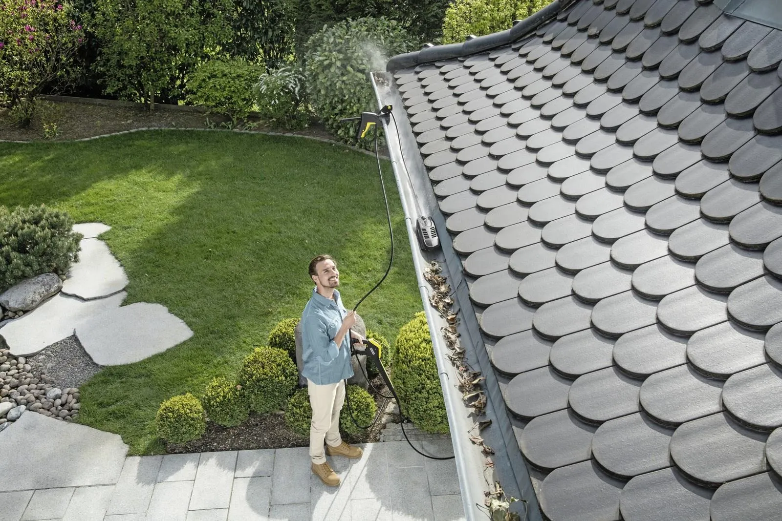 Комплект для очистки водосточных желобов и труб KARCHER PC20 2.642-240.0