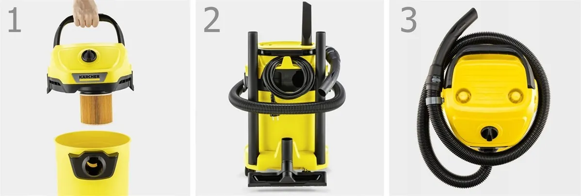 Пылесос Karcher WD 4 1.348-111.0