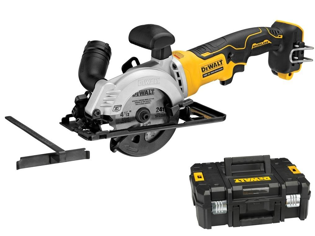 Аккумуляторная мини-дисковая пила DeWalt DCS571N, без АКБ и ЗУ