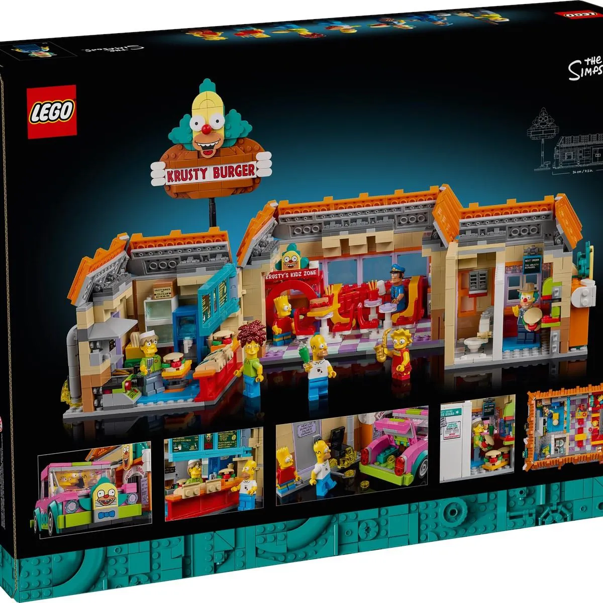 LEGO Icons 10352 The Simpsons: Красти Бургер