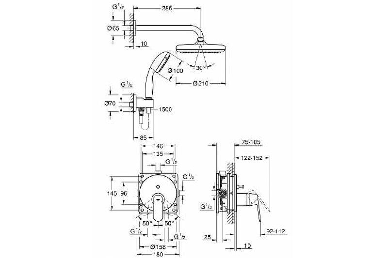 Смеситель GROHE 25219001