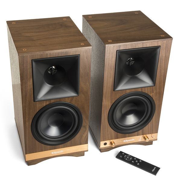 Полочная акустическая система Klipsch The Sixes 2 колонки walnut