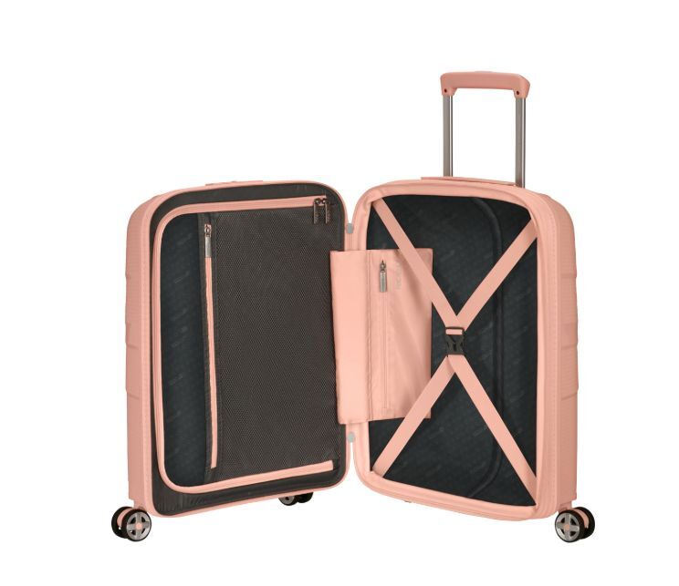 American Tourister StarVibe Чемодан 55 см Персиковый металлик