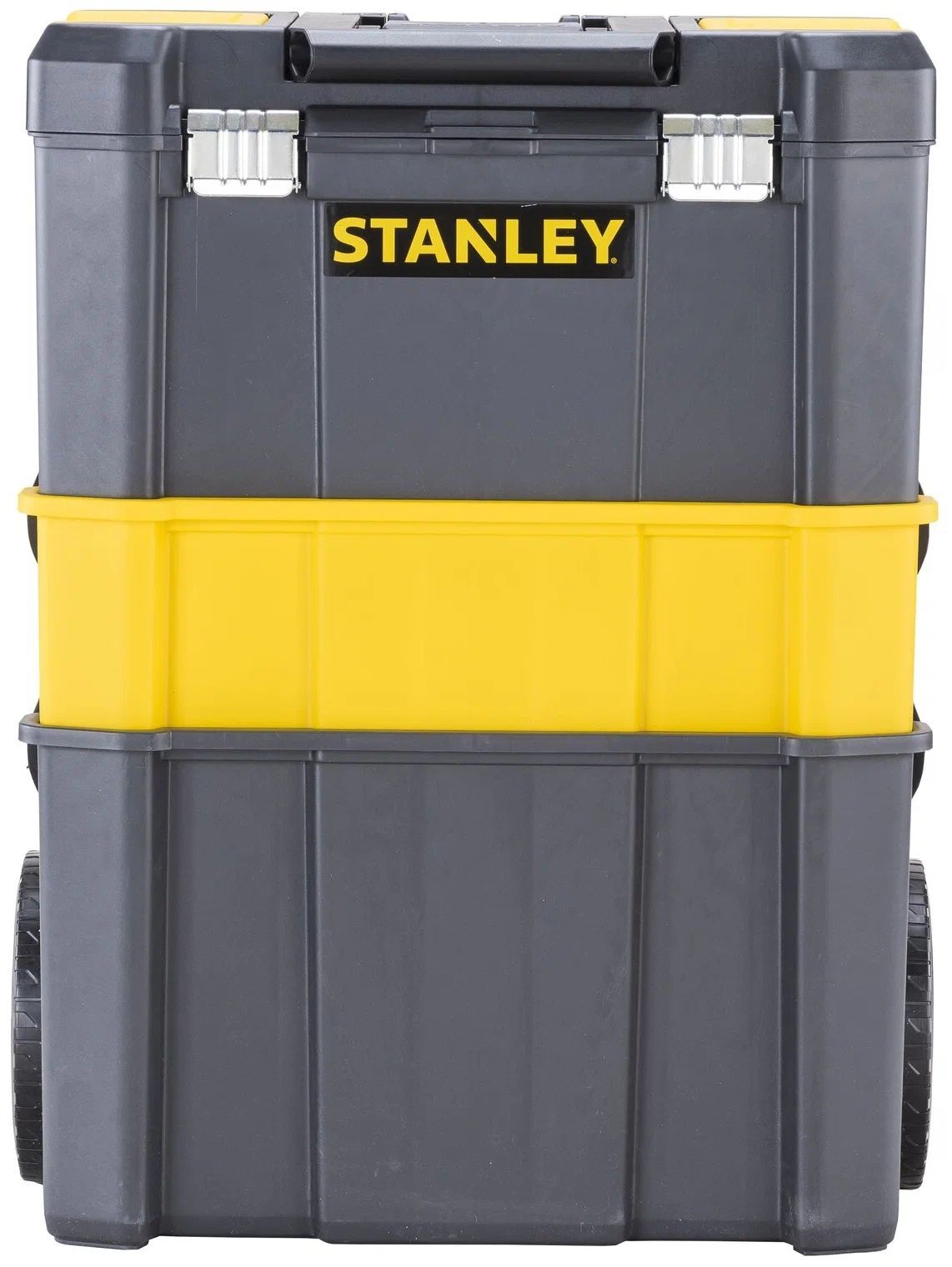 Ящик-тележка STANLEY STST1-80151 Essential Rolling Workshop, 63x46x28.5 см, 18'' , черный