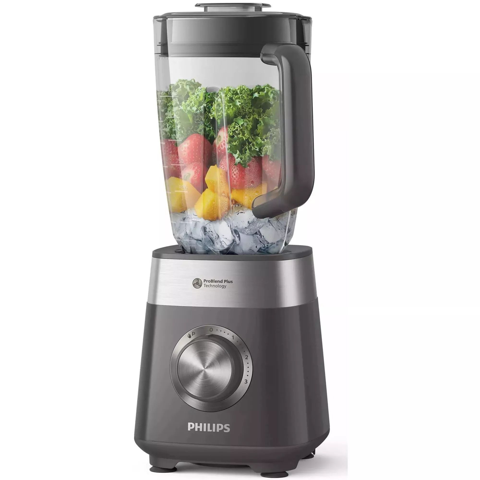 Стационарный блендер PHILIPS 5000 SERIES HR3020/20 серый 1000 Вт 2Л