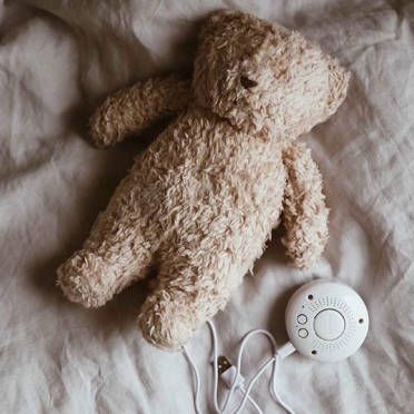 Ночник игрушка мишка Moonie HUMING BEAR, капучино
