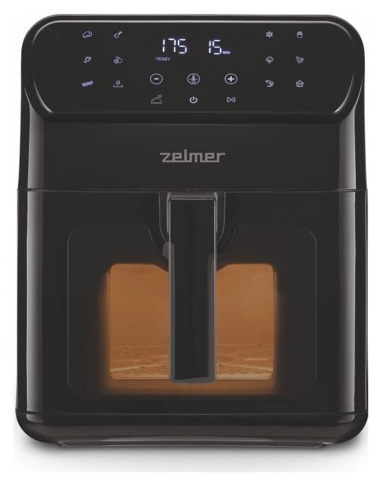 Аэрогриль Zelmer ZAF6500 1500 Вт 6,5 л, черный
