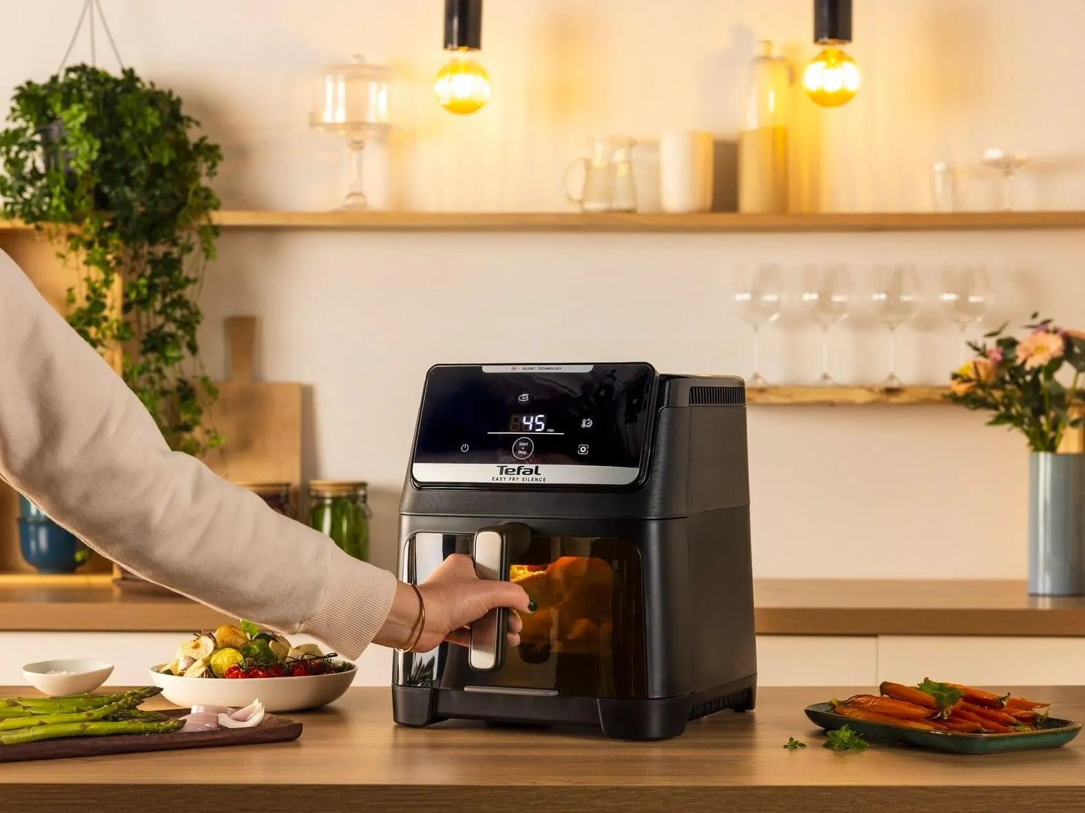 Аэрогриль Tefal Easy Fy Silence EY8468E0