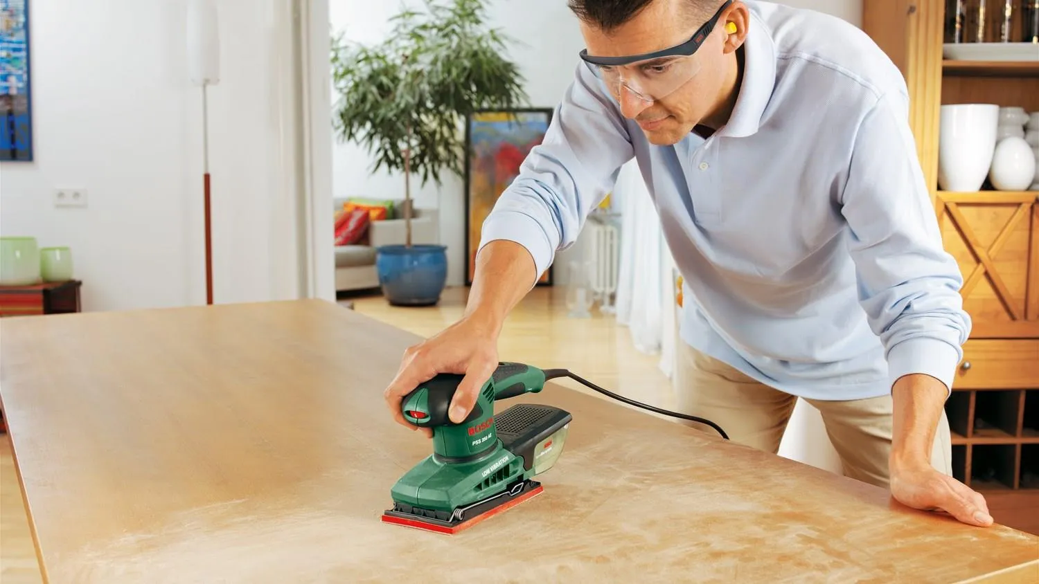 Эксцентриковая шлифовальная машина сетевая Bosch PSS 200 AC 0603340100