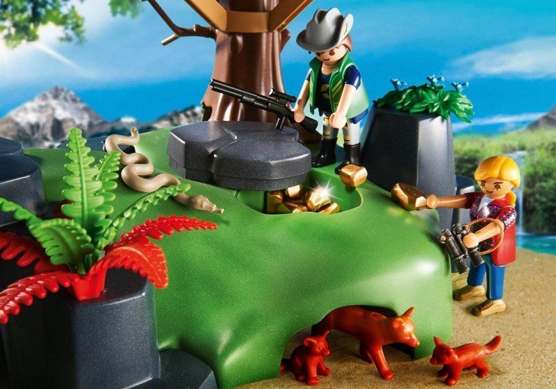 Конструктор Playmobil Wild Life 5557 Приключение в доме на дереве, 153 дет.